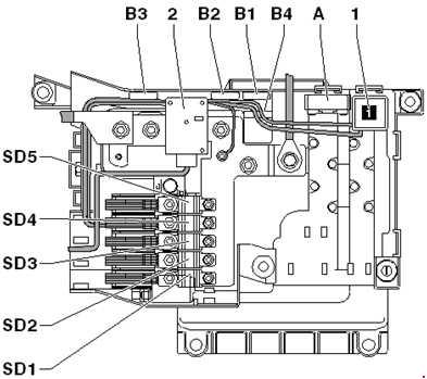 schemat blokowy pod siedzeniem