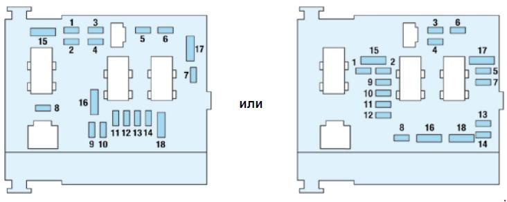schemat blokowy pod maską Peugeota 206