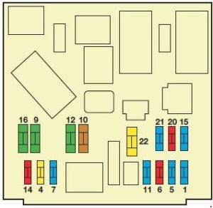 schemat blokowy w kabinie opcja 1