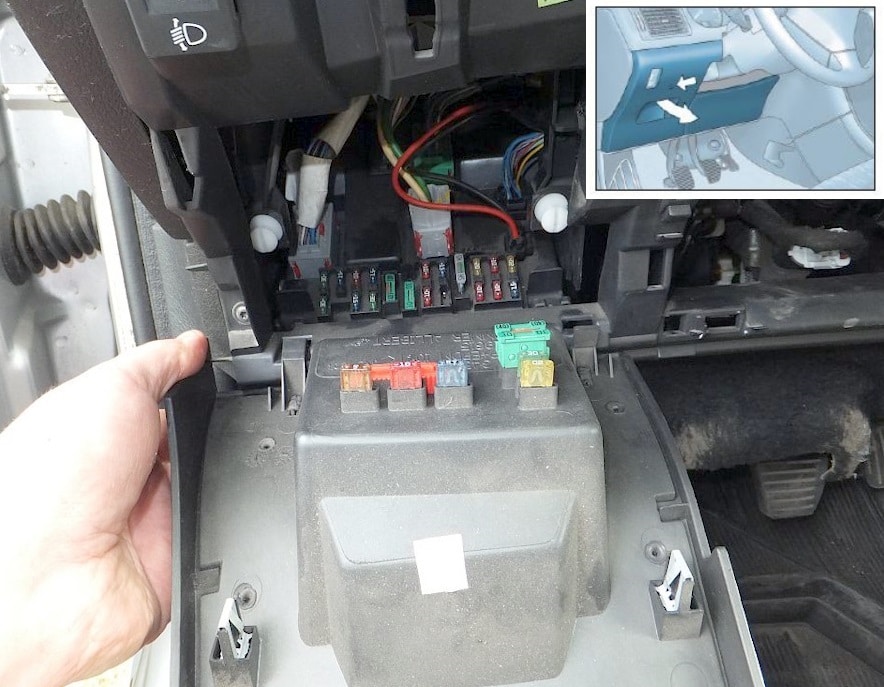 Blok w salonie Peugeot 307