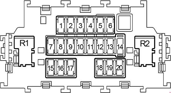 schemat blokowy w kabinie e11