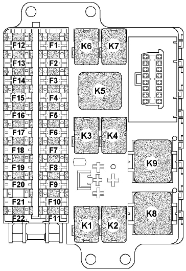 Schemat w salonie Opcja 2