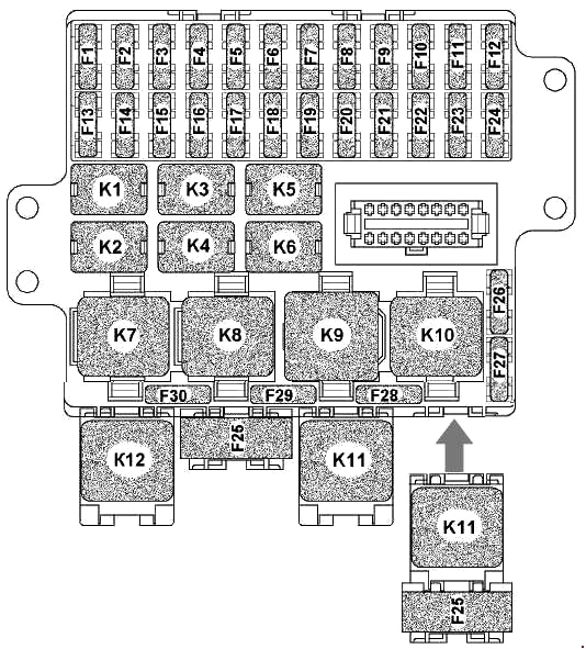 Schemat w salonie Opcja 3