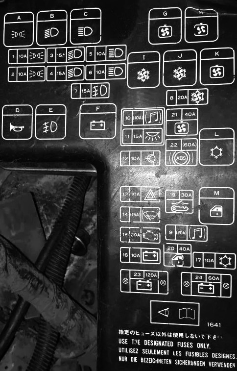 Schemat z pokrywy bloku