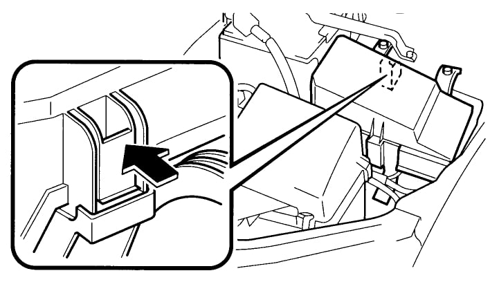 Dostęp do jednostki pod maską Mazda 6 gh