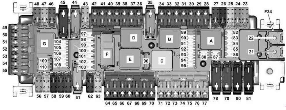 Schemat Mercedesa 176
