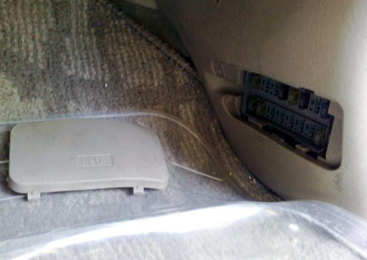 Fotoskrzynka bezpieczników Honda Odyssey 2